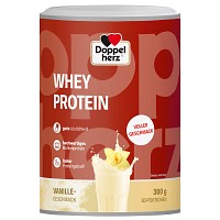 DOPPELHERZ Whey Protein Vanille-Geschmack Pulver - 300g