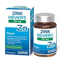 ZINK HEVERT 25 mg Kapseln - 100St