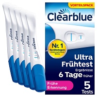 CLEARBLUE Schwangerschaftstest frühe Erkennung - 5St