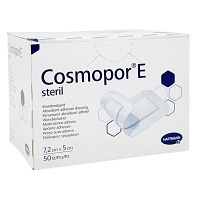 COSMOPOR E steril Wundverband 5x7,2 cm - 50St