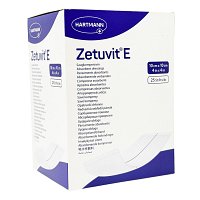 ZETUVIT E Saugkompressen steril 10x10 cm - 25St