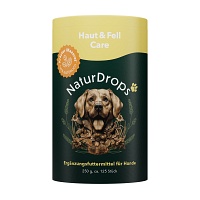 NATURDROPS Haut & Fell Care Erg.Futterm.f.Hunde - 250g