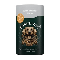 NATURDROPS Zahn & Maul Hero Kaustangen f.Hunde - 250g
