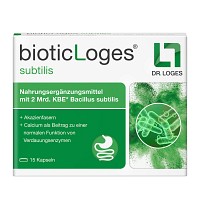 BIOTICLOGES subtilis Kapseln - 15St