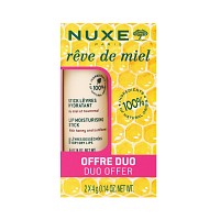 NUXE Duo 25 Reve de Miel Lippenpflegestift - 2X4g