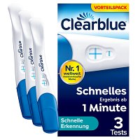 CLEARBLUE Schwangerschaftstest schnelle Erkennung - 3St
