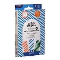 WILD STRIPES Anti-Pimple Patches XL clear - 9St