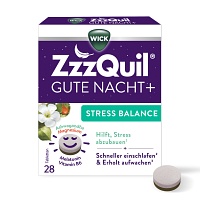 WICK ZzzQuil Gute Nacht+ Stress Balance - 28St