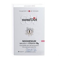 SWISSOVIT Magnesium Malat+Vitamin B6 Kapseln - 30St
