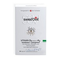 SWISSOVIT Vitamin D3 4000 IU+K2 Knochen+Immun Kps. - 30St