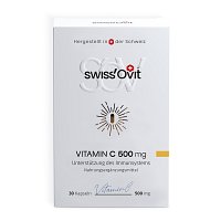 SWISSOVIT Vitamin C 500 mg Immunschutz Kapseln - 30St