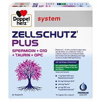 DOPPELHERZ Zellschutz Plus Spermid.+Q10+Taurin+OPC - 90St