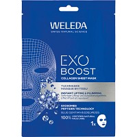 WELEDA Exo Boost Collagen Tuchmaske blauer Enzian - 20ml