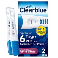 CLEARBLUE Schwangerschaftst.6 Tage vor 2 Hormone - 2St