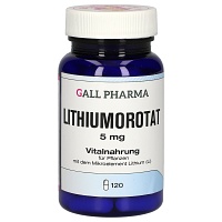 LITHIUMOROTAT 5 mg GPH Kapseln - 120St
