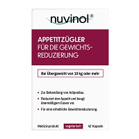 NUVINOL Appetitzügler f.die Gewichtsreduzier.Kaps. - 42St