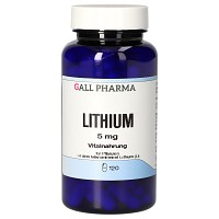 LITHIUM 5 mg GPH Kapseln - 120St