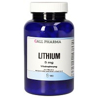 LITHIUM 5 mg GPH Kapseln - 180St