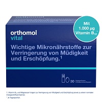 ORTHOMOL Vital Trinkfläschchen/Kapseln Kombipack. - 30St