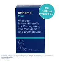 ORTHOMOL Vital Granulat/Tablette/Kapseln Orange - 7St