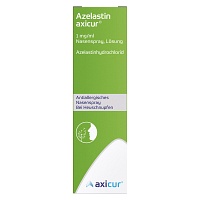 AZELASTIN axicur 1 mg/ml Nasenspray Lösung - 10ml