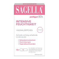 SAGELLA poligyn 50+ intensive Feuchtigkeit Ovula - 10St