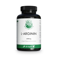 GREEN NATURALS L-Arginin Base 4500 mg vegan Kaps. - 180St