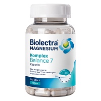 BIOLECTRA Magnesium Komplex Balance 7 Kapseln - 120St