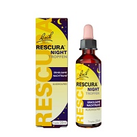 BACHBLÜTEN Rescura Night Tropfen alkoholfrei - 20ml