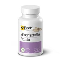 RAAB Vitalfood Mönchspfeffer Extrakt Kapseln Bio - 60St