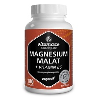 MAGNESIUM-MALAT 1800 mg+Vitamin B6 Kapseln - 180St