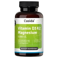 VITAMIN D3 K2 Magnesium 5000 I.E. Kapseln - 90St