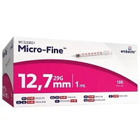 MICRO-FINE Insulinspritze U40 12,7 mm - 100St - Einmalspritzen & Kanülen