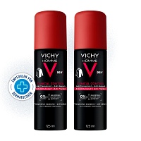 VICHY HOMME Deo Spray Aero 96h Doppelpack - 2X125ml