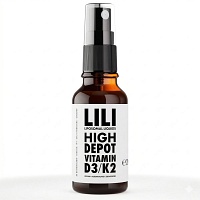 VITAMIN D3 5000 I.E. K2 vegan liposomal Spray - 20ml