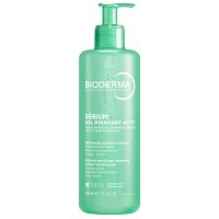 BIODERMA Sebium Gel Moussant Actif Reinigungsgel - 400ml