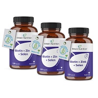 BIOTIN+ZINK+SELEN 3ER PACK - 3X120St
