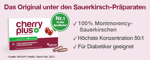 Cherry PLUS - Montmorency Sauerkirsch Kapseln - 360 St - Versandapotheke  mediherz.de