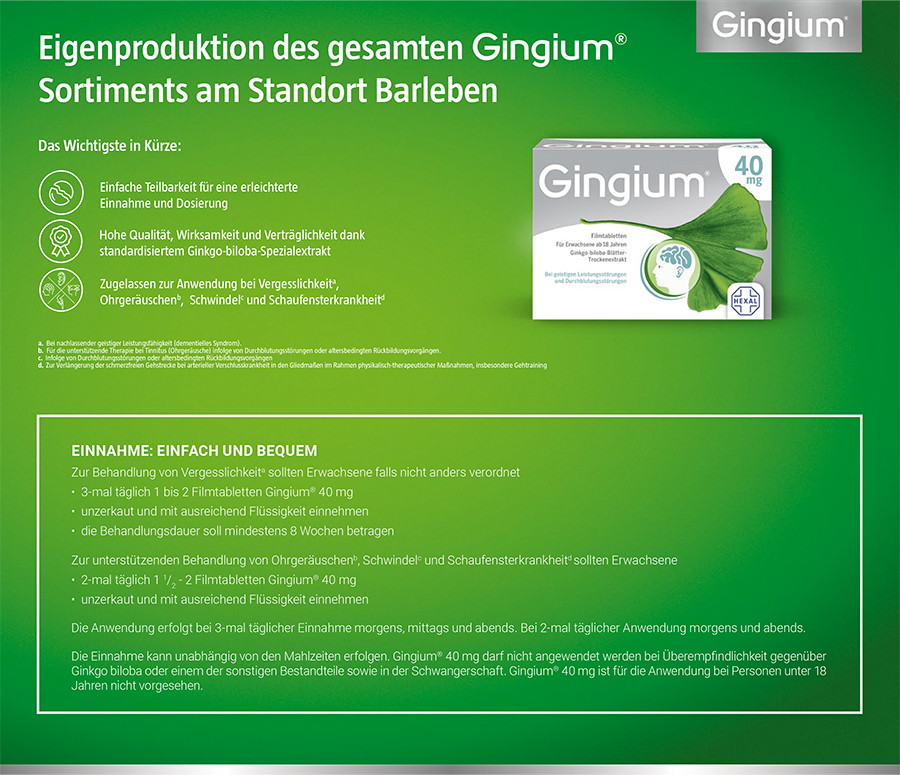 Gingium 40 mg